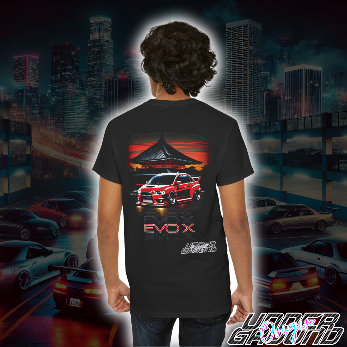 Evo X Rising Sun