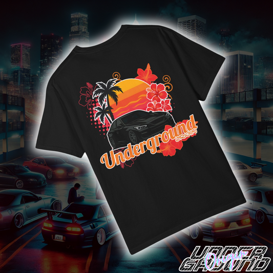 Tropical Midnight Q50 Tee